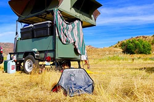 Portable Solar Oven Deluxe (Camo) with Complete Cookware, Dehydrating Racks, and Thermometer - Great for Camping, Outdoor Activities