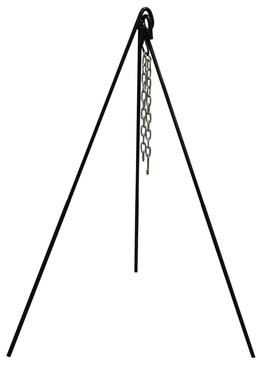Cuisiland Camping Tripod Campfire Cooking Dutch Oven Tripod Adjustable Grill Tripod for Outdoor Campfire Cooking Camping, Picnic