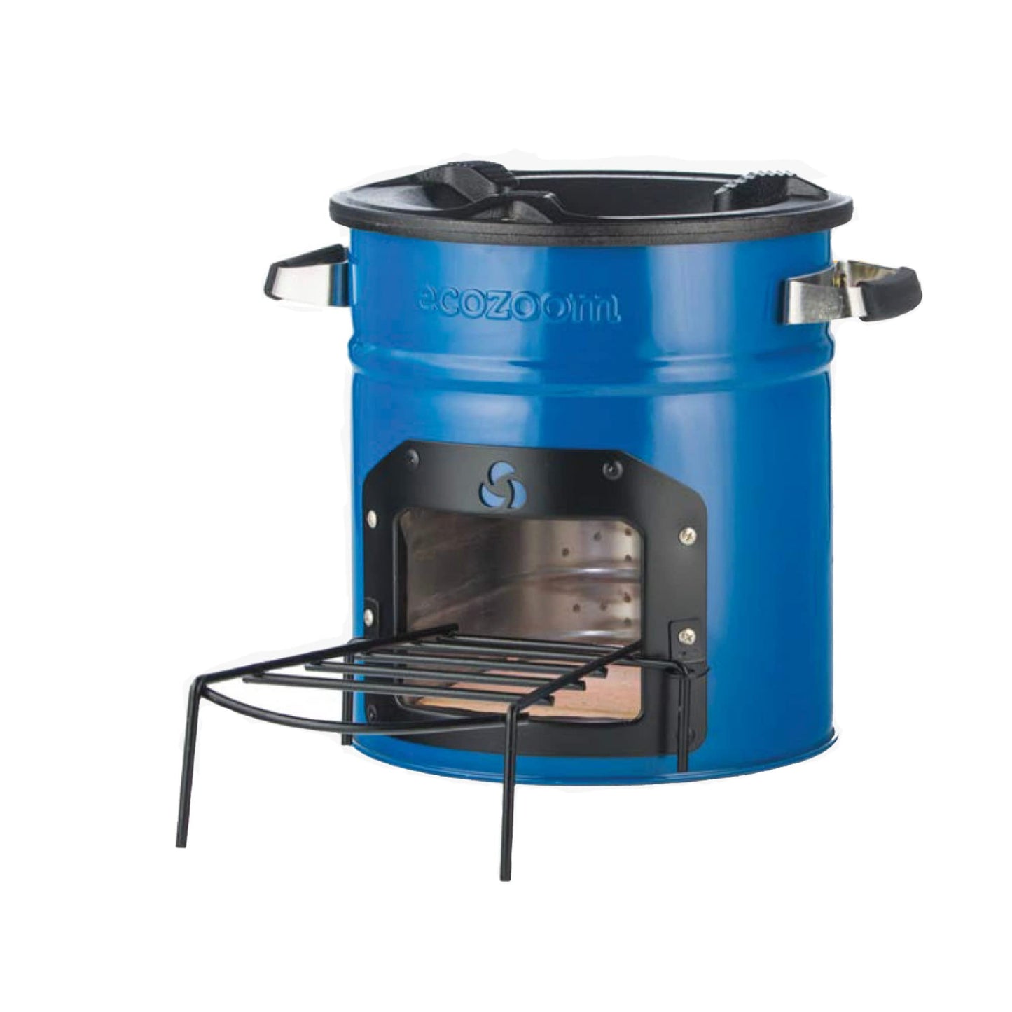 Rocket Stove Heavy Duty Portable Camp Stove for Outdoor Cooking, Versa Dual-Fuel (Wood & Charcoal)