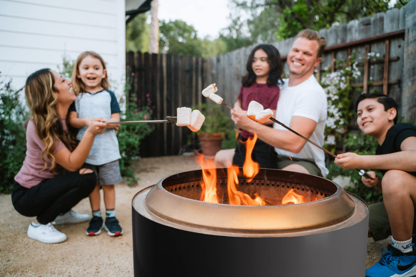Solo Stove Yukon 2.0, 27 Inch Smokeless Fire Pit with Removable Ash Pan - Wood Burning Portable Stainless Steel Outdoor Fireplace, Stainless Steel, Ideal for 6 or More People, 38 lbs
