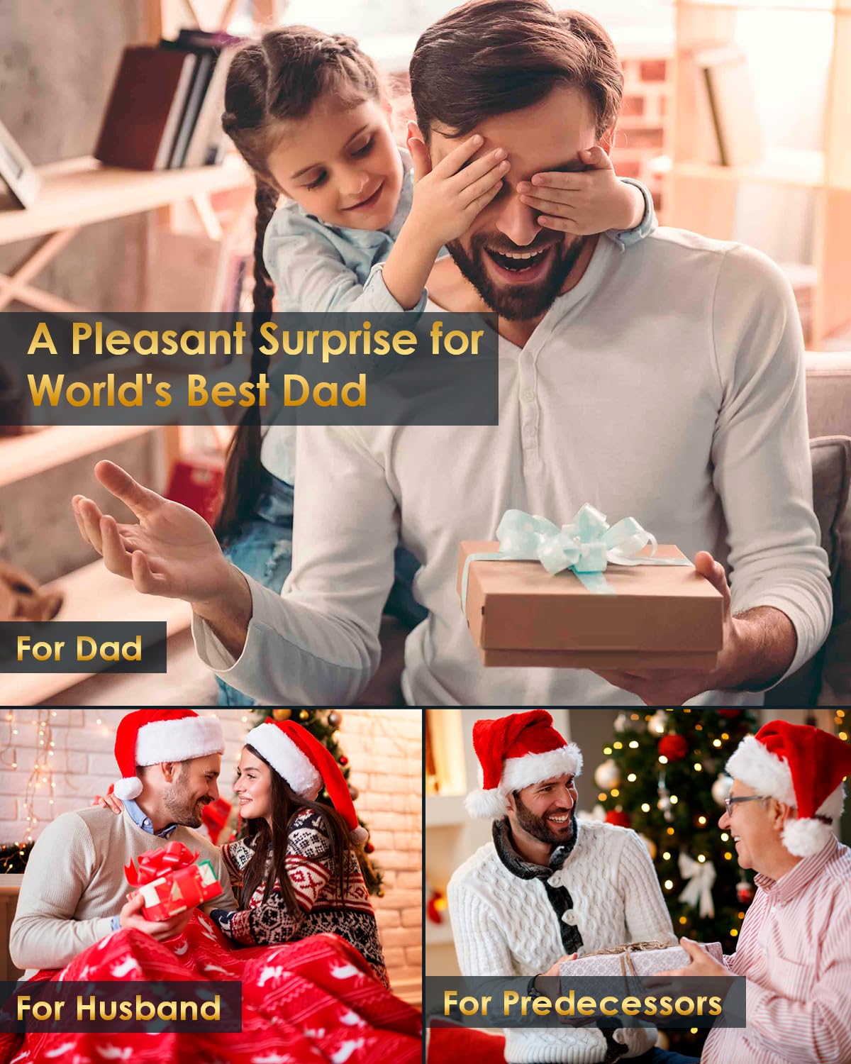 Multitool Camping Accessories Stocking Stuffers for Men Dad Gifts, 13 In 1 Survival Multi Tools Hammer Christmas Cool Gadgets for Adults Him Boyfriend Husband Grandpa Women Birthday Valentines Fathers