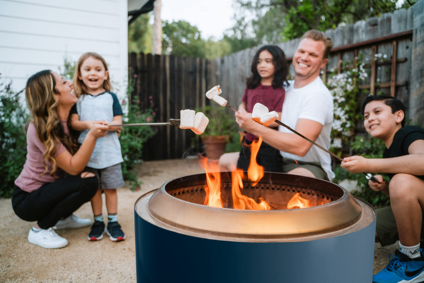 Solo Stove Yukon 2.0, 27 Inch Smokeless Fire Pit with Removable Ash Pan - Wood Burning Portable Stainless Steel Outdoor Fireplace, Stainless Steel, Ideal for 6 or More People, 38 lbs
