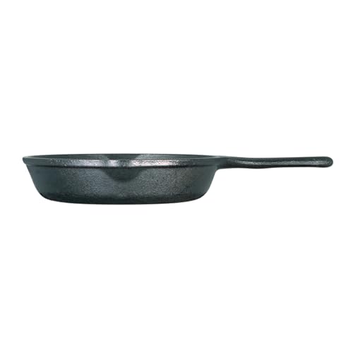 Lodge 10.25 Inch Cast Iron Pre-Seasoned Skillet – Signature Teardrop Handle - Use in the Oven, on the Stove, on the Grill, or Over a Campfire, Black