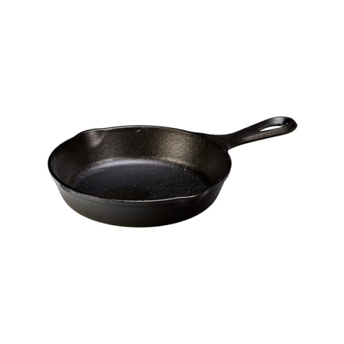 Lodge 10.25 Inch Cast Iron Pre-Seasoned Skillet – Signature Teardrop Handle - Use in the Oven, on the Stove, on the Grill, or Over a Campfire, Black