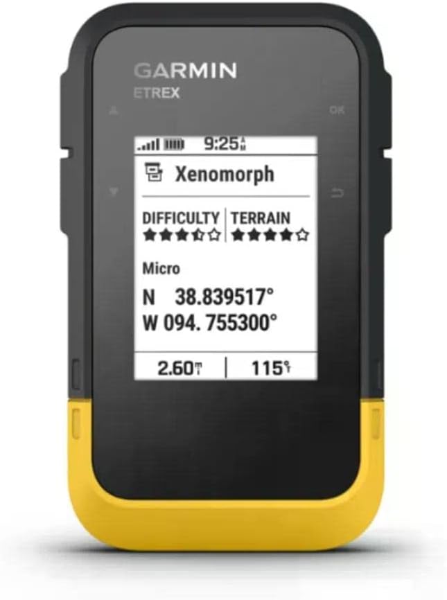 Garmin eTrex® SE GPS Handheld Navigator, Extra Battery Life, Wireless Connectivity, Multi-GNSS Support, Sunlight Readable Screen