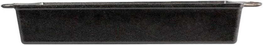 Lodge 9"x13" Cast Iron Casserole, Black