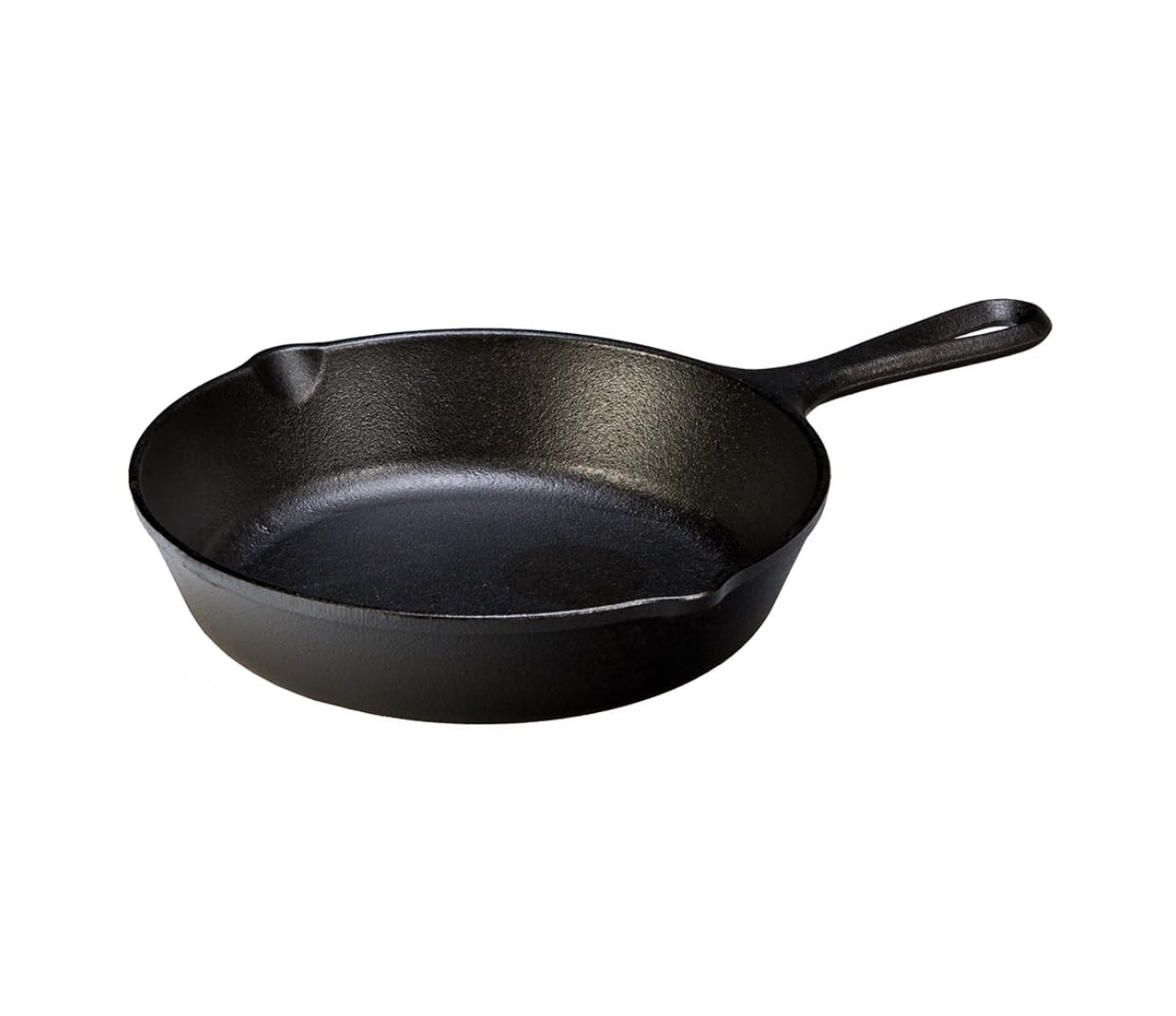 Lodge 10.25 Inch Cast Iron Pre-Seasoned Skillet – Signature Teardrop Handle - Use in the Oven, on the Stove, on the Grill, or Over a Campfire, Black