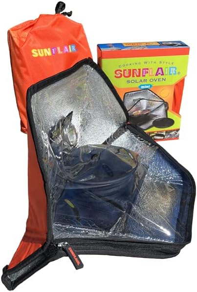 Mini Portable Solar Oven (Orange)