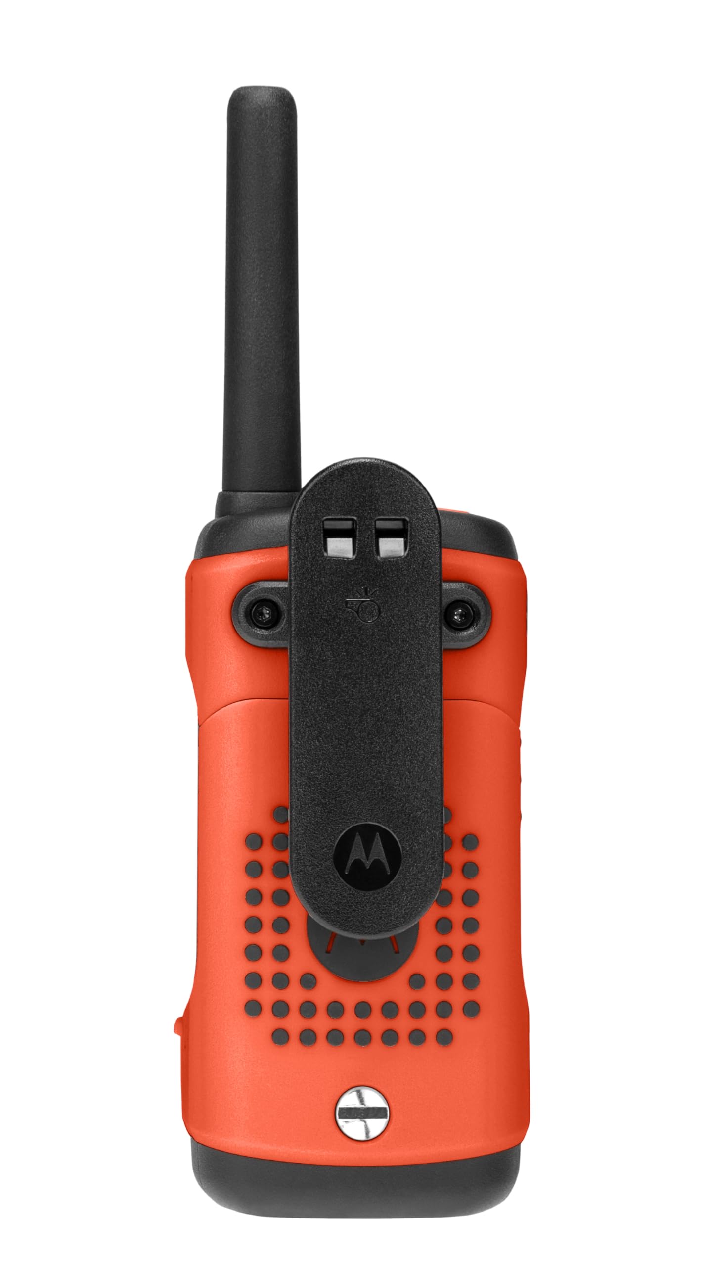 Motorola Solutions, Portable FRS, T605_H2O, Talkabout, Two-Way Radios, Emergency Preparedness, Rechargeable, 22 Channel, 35 Mile, Orange W/Black, 2 Pack