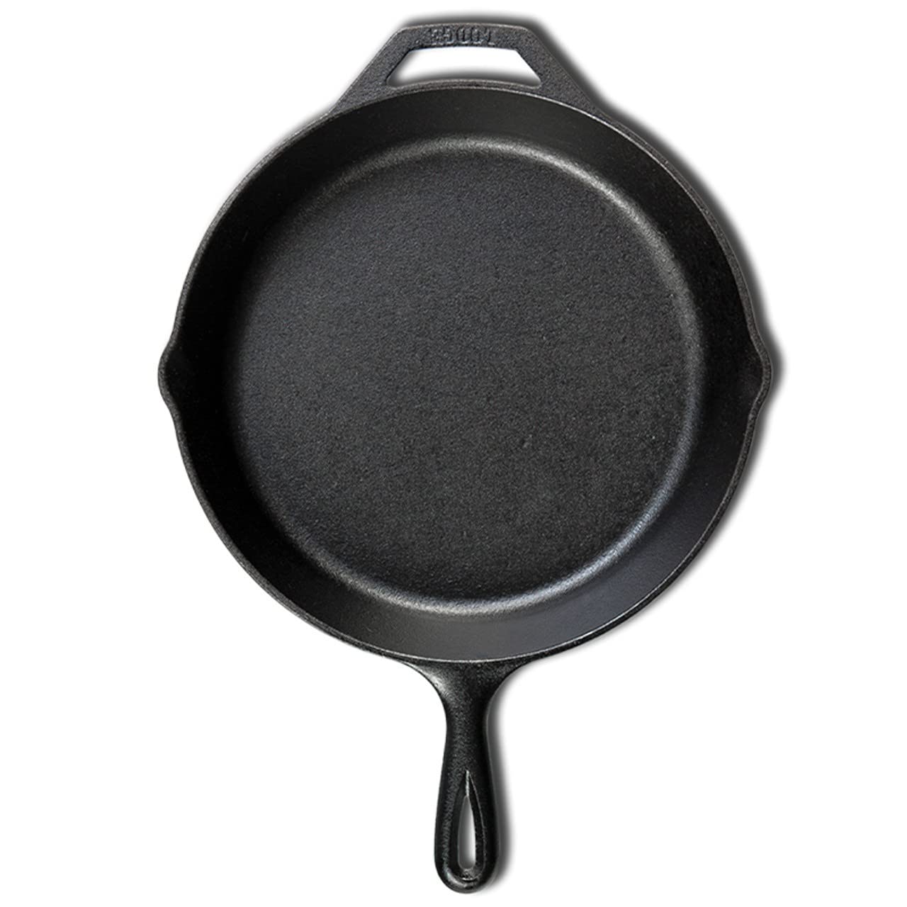 Lodge 10.25 Inch Cast Iron Pre-Seasoned Skillet – Signature Teardrop Handle - Use in the Oven, on the Stove, on the Grill, or Over a Campfire, Black