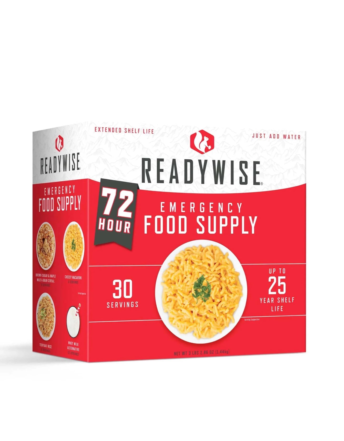 READYWISE- 1 Year, Emergency Food Supply, 3,576 Servings, 24 Buckets, Freeze-Dried, MRE, Camping, Hiking, Survival, Adventure Meal, 25-Year Shelf Life