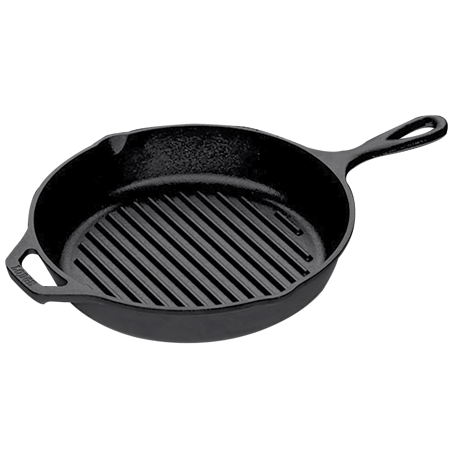 Lodge Seasoned Cast Iron 5 Piece Bundle. 10.5" Griddle, 8" Skillet, 10.25" Skillet, 10.25" Dutch Oven, and 10.25" Lid,Black