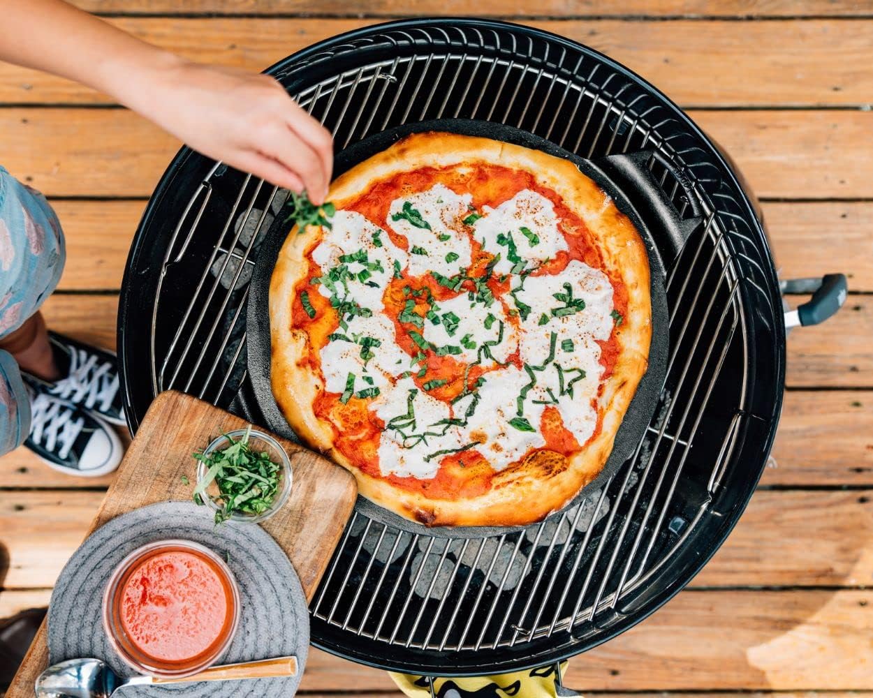 Lodge Cast Iron Pizza Pan, 15 inch