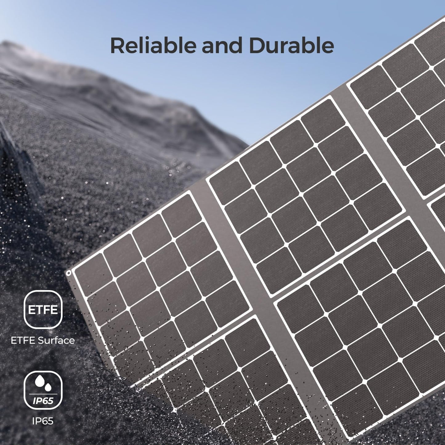 Renogy 400W Lightweight Portable Solar Suitcase, Foldable Solar Panel for Outdoor Activities, Durable & IP67 Waterproof for RV, Camping, Off-Grid, Fast Installation with Sturdy Kickstands