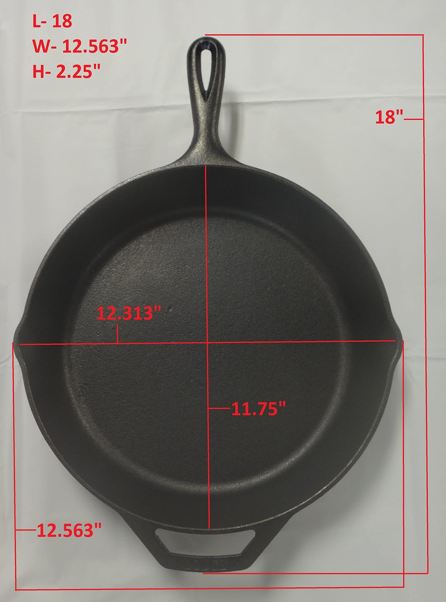 Lodge 10.25 Inch Cast Iron Pre-Seasoned Skillet – Signature Teardrop Handle - Use in the Oven, on the Stove, on the Grill, or Over a Campfire, Black