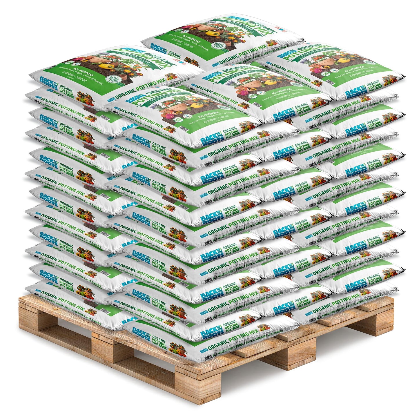 Back to the Roots Organic Seed Starting, Compressed Block expands to 12 Quarts, Made for Herbs, Veggies, Flowers